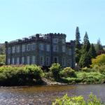 Achnacarry viewed from across the River Arkaig.