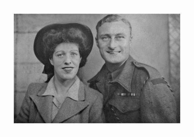 Paul Beckett (No.2 Cdo) and his wife Anne
