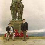 No.2 Commandos Zvi Swet & Tom Heard, Commando Memorial, Scotland