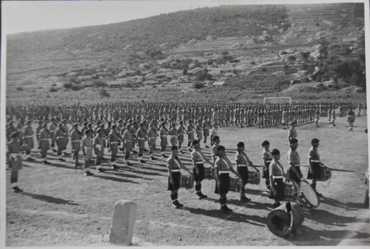 Island of Vis, Parade and Inspection by Tito 1944