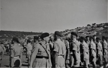 No.2 Commando, Vis parade and inspection