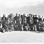 2 x postcards. 4 Troop, No.6 Commando, summit of Ben Nevis, 13 March 1941