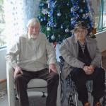 No.2 Commando 5 troop veterans Eric Buckmaster and Hugo Wynne