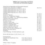 Service record of 5989253 LCpl John Austwick No.2 Cdo.