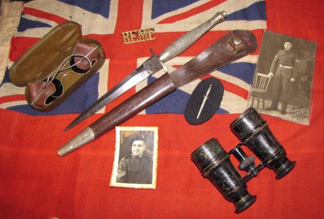 Collection of Commando militaria of  Dennis Harry Slaughter - No.2 Commando