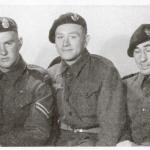 Cpl. Cecil William 'Tanky' Bryne (left) and others, No.4 Commando D troop.
