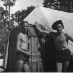 Cpl Ernest Palmer (left) and Sgt Leonard Bates,  2 SBS.