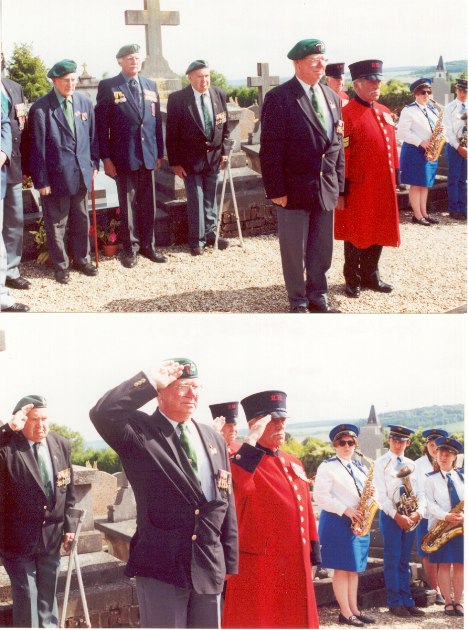 Veterans at Gamaches (80) ceremony