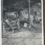 Capt. John Bowyer (on the right) and another, Silchar,  Assam 1944