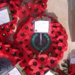 Poppy wreath  7 June 2010.