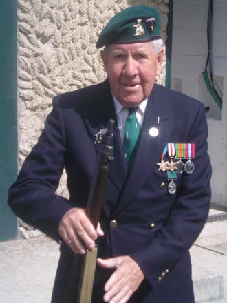Bert Beddows No.3 Commando. Merville Battery 7 June 2010.