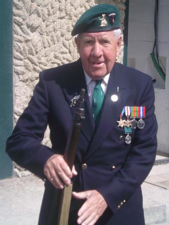 Bert Beddows No.3 Cdo. Merville Battery 7th June 2010.