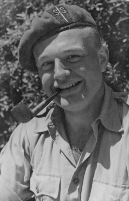 Lieut. (later Capt.) Robert John Bavister, No.2 Commando