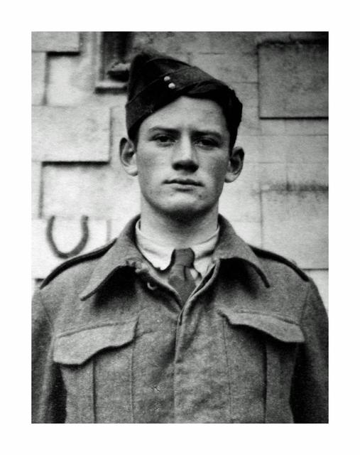 Lieut. Richard Morgan, No.2 Commando 2 troop. POW St Nazaire.