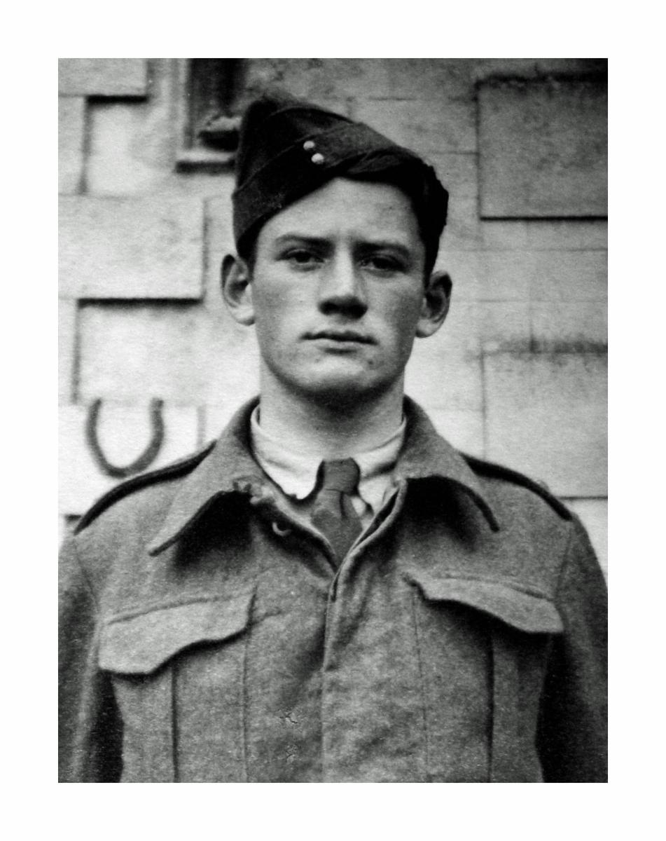 Lieut. Richard Morgan, No.2 Commando 2 troop. POW St Nazaire.