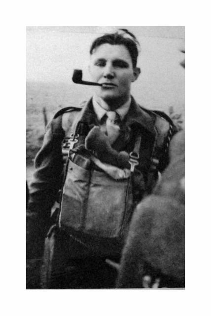 Lieut. (later Maj) Mallinson Charles 'Bung'  Denison, No.2 Commando