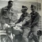 Captains  Richard Broome, Graeme Black, and  Alex McIver, No.4 Ind. Coy., and No.2 Cdo.