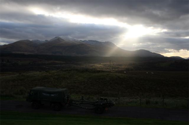 Remembrance Day 2007, Spean Bridge, Scotland