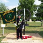 The CVA Standard at the National Memorial Arboretum.