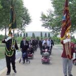 The Veterans parade.