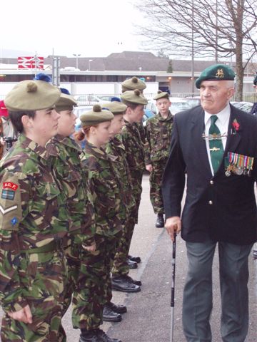 Stan Scott (No.3 Cdo) Cadet Inspection Fort William 2007