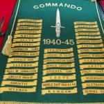 Replica of the Commando Battle Honours Flag.