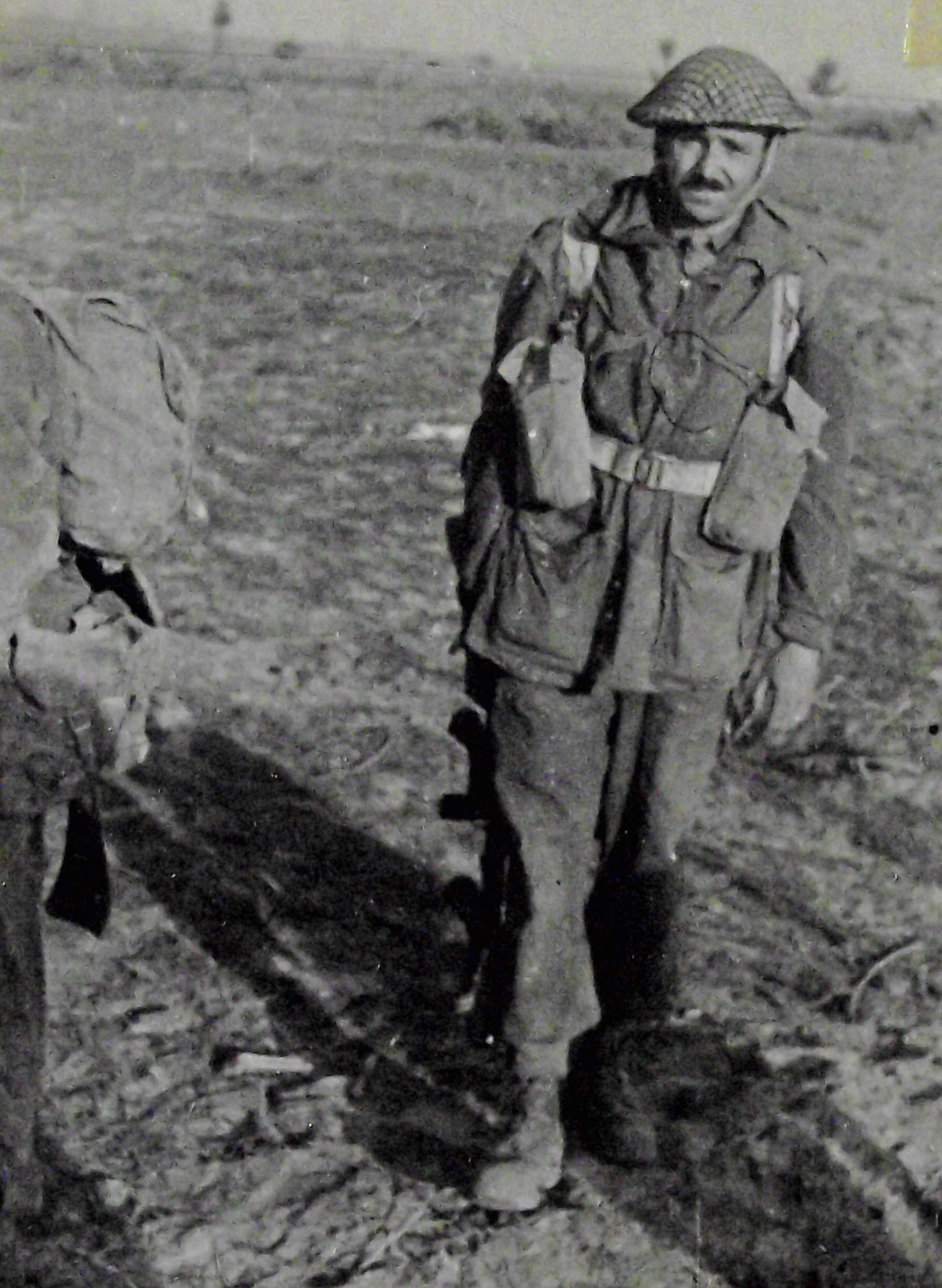 TSM Ivor Bishop, later RSM of No.2 Commando