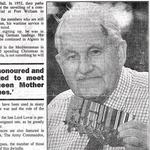 Henry Brown OBE, No.1 Cdo., 1946 Secretary later President, of the original Commando Association.