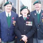 Charlie Spuffard, Bob Bartholomew, and Leo Hatch, all No.5 Commando
