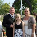 Mark Heard and family at Alrewas 2010