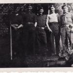 C/Sgt James Atkins, Frank Stephenson, C/Sgt Beau Ghest, Bill and Beever