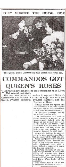 Albert Hall concert in aid of the Commando Benevolent Fund June 1946 (2)