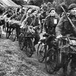 No.3 Commandos and their bikes