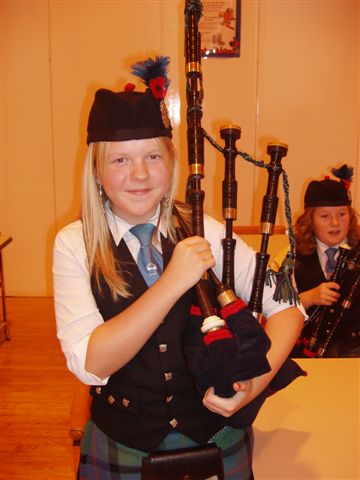 A wee Highland lassie