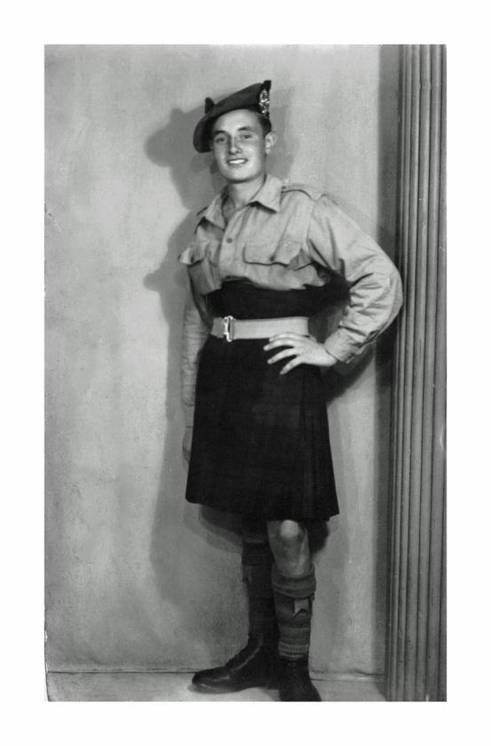 Pte. Frank Johnson, Black Watch and No.3 Commando