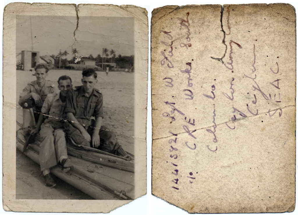 2 SBS 'C' Group. Cpl. Burns, and possibly Sgt Field and Cpl Toogood