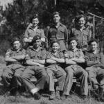 Sgt Ted Tharme, Bill Silvester and No.5 Cdo., pals