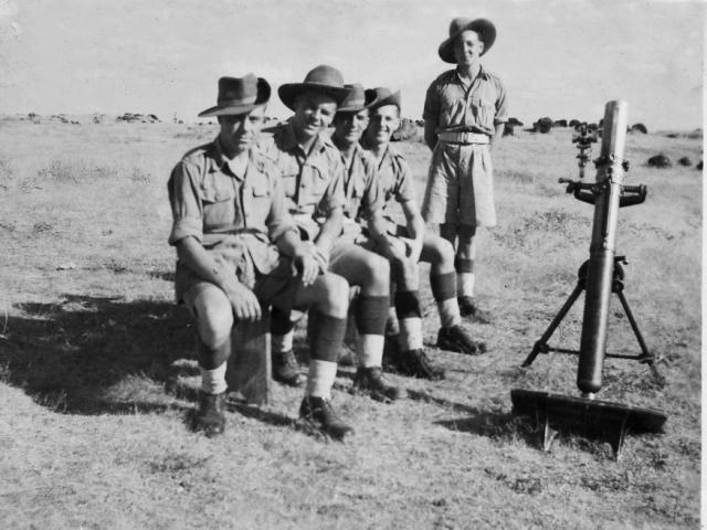 No.5 Commando mortar section, Kedgeon 1943