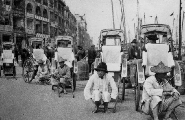 Hong Kong rickshaws