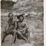 Two pals from No.5 Commando