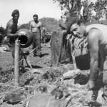 No.5 Commando working hard