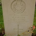 Marine Michael Cullen, 45RM Commando. Sai Wan War Cemetery
