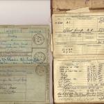 Army documents for L/Cpl. Stanley Swinson