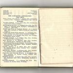 Page 3 of the 1951 Commando Association Diary