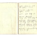 An entry in the personal diary of Victor 'Dusty' Miller of No.2 Cdo.