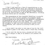Letter of thanks from The Countess Mountbatten of Burma