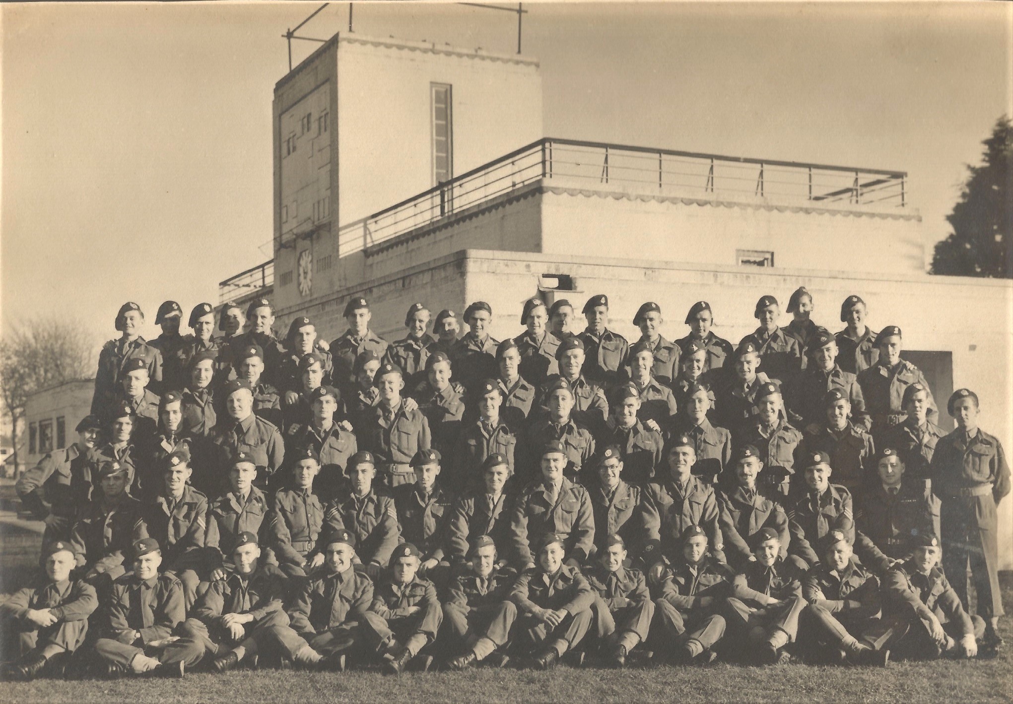 Group from No. 3 Commando (with some from No.4 Cdo), Worthing c.June/July/Aug 1945.