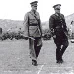 Marshall Tito inspects No. 2 Commando, June 1944