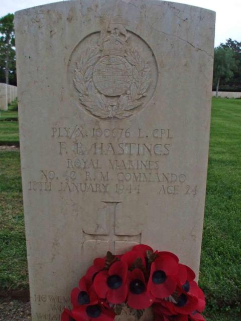 Lance Corporal Frank Hastings