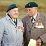 Brigadier Ken Trevor CBE DSO and RQMS Henry Brown OBE